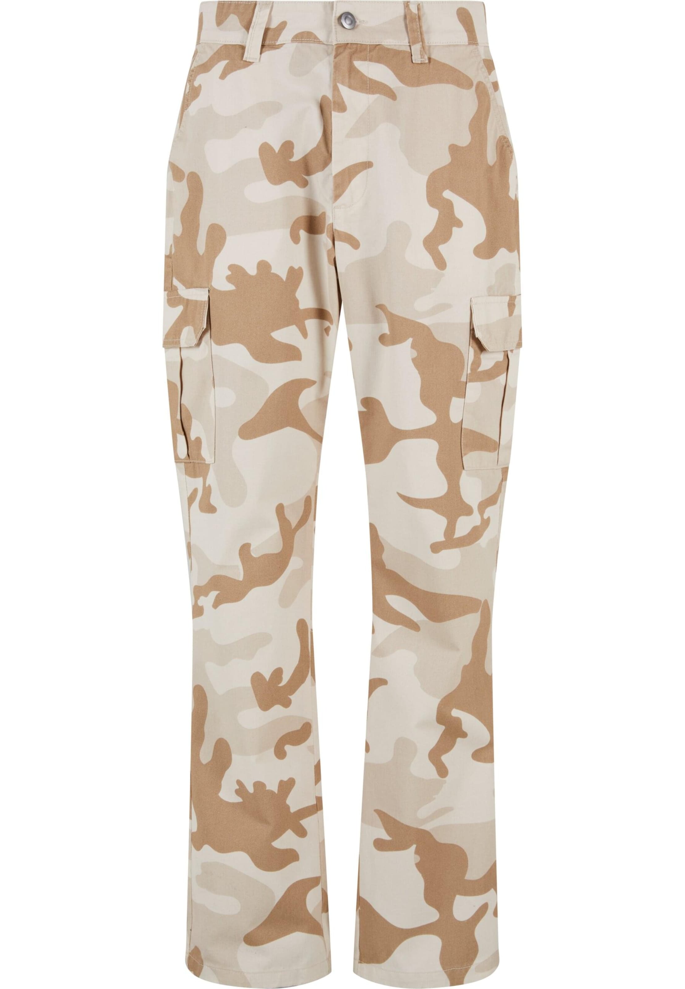 regular Pantaloni cargo di Urban Classics in beige: frontale