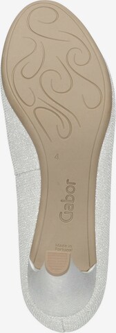 GABOR - Zapatos con plataforma en plata