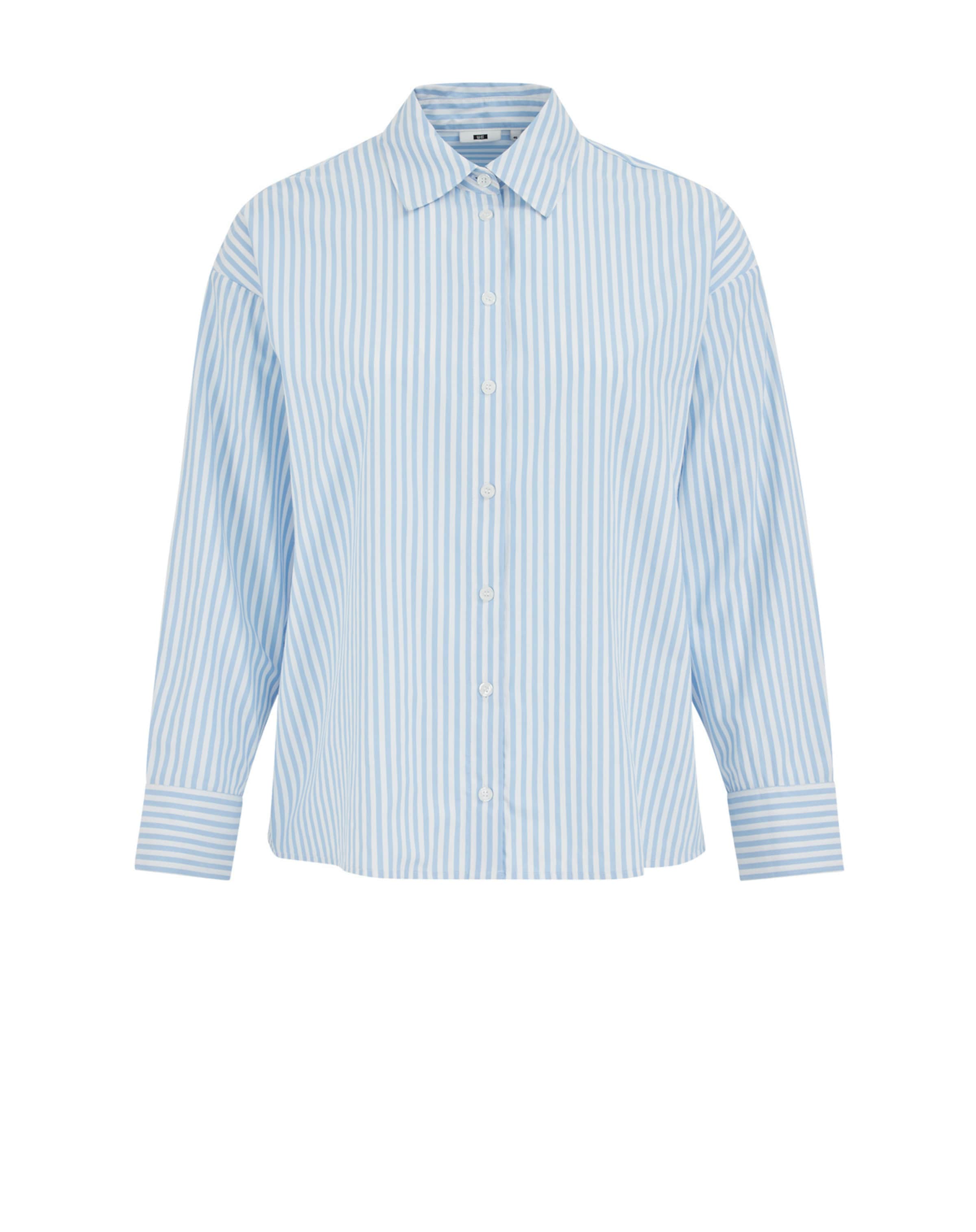 Chemisier WE Fashion en bleu : devant