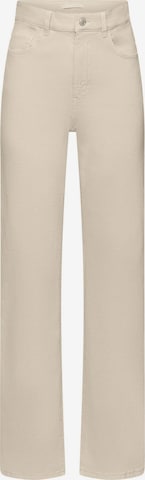 Bootcut Jean ESPRIT en beige : devant