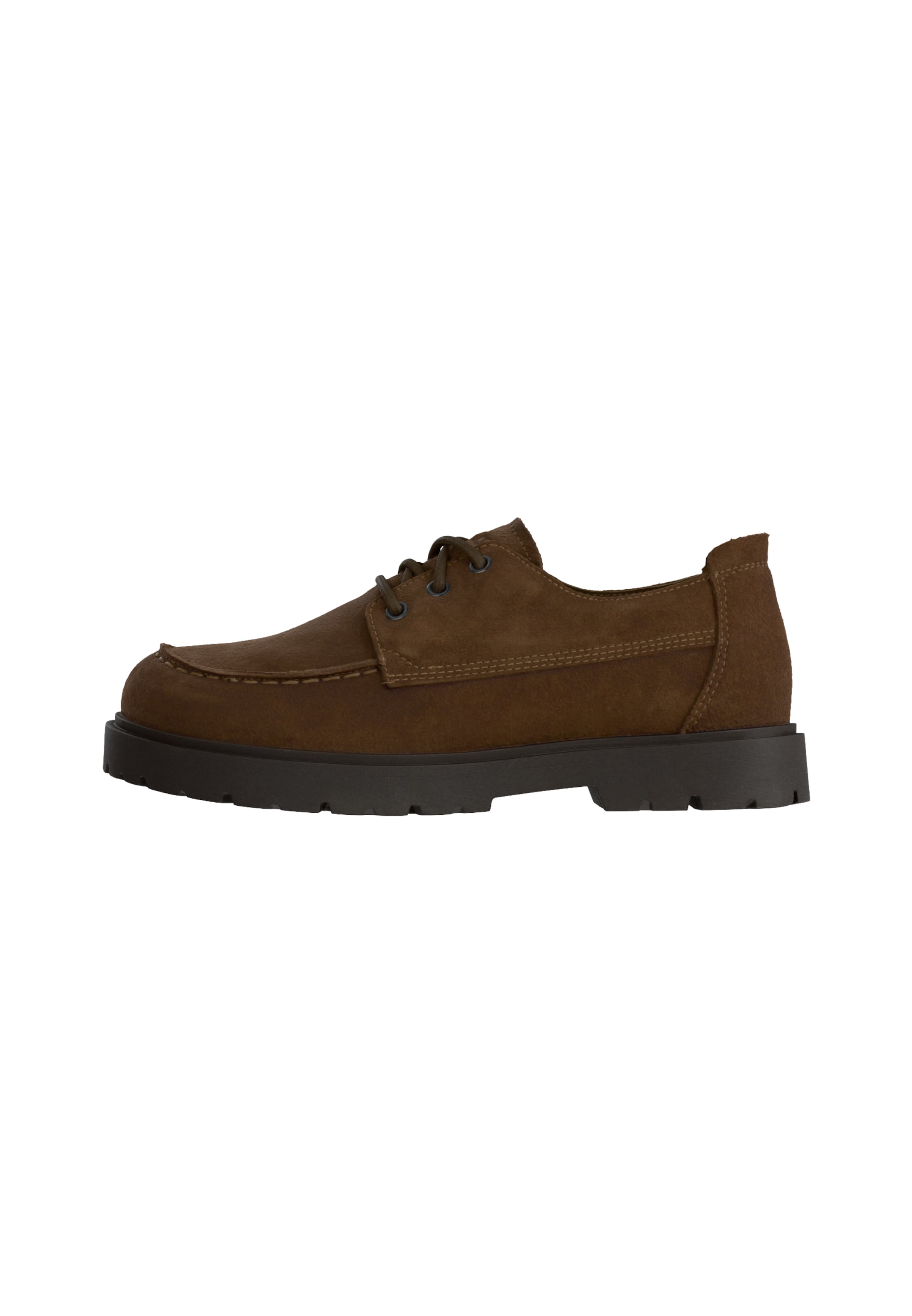 BIRKENSTOCK Schnürschuh in Braun: Vorderseite