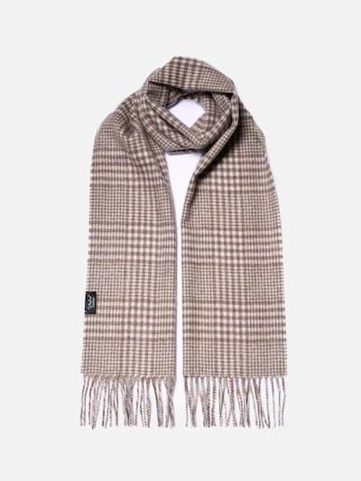 MayTree Schal 'Hahnentritt'‌‌‌‌‌ in beige, Produktansicht