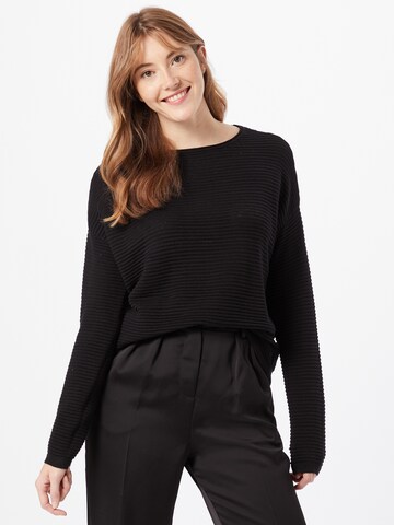 VERO MODA Sweater 'Natascha' in Black: front