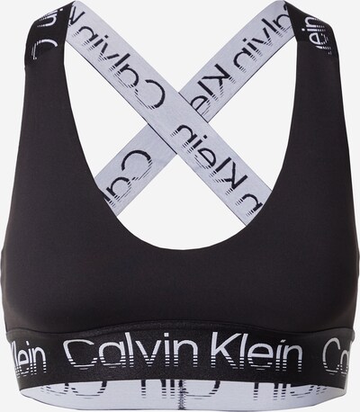 Calvin Klein Sport BH i sort / hvid, Produktvisning