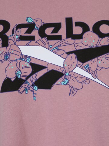 Reebok - Camiseta funcional 'Quirky' en lila