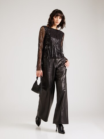 Noisy may Shirt 'NMSTARLET' in Zwart