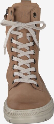 Paul Green Lace-Up Ankle Boots '8970' in Brown