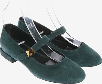 FURLA Halbschuhe 36 in Grün: Vorderseite