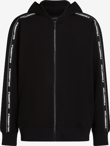 Karl Lagerfeld Collegetakki värissä musta: etupuoli