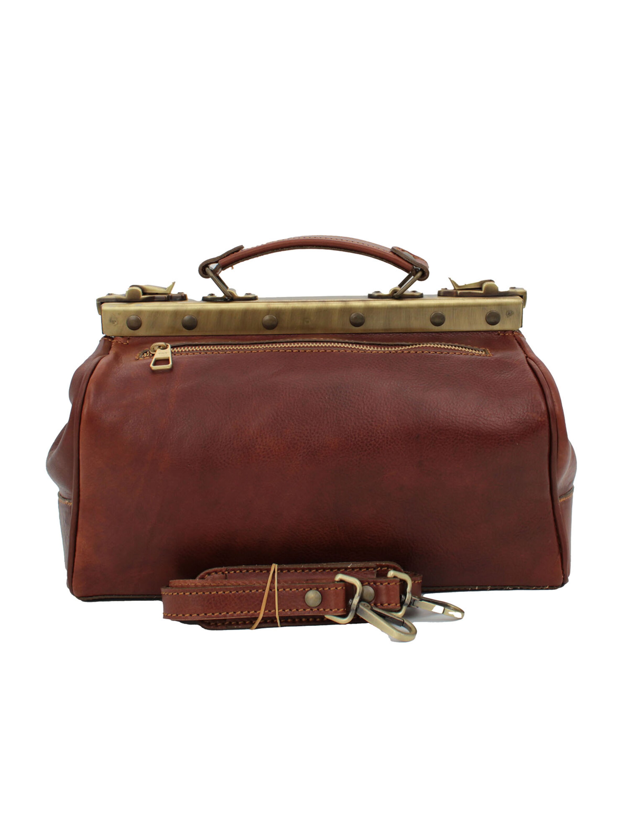 bupell Reisetasche 'Arzttasche Davide'‌‌‌‌ in Braun