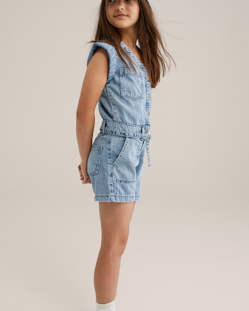 WE Fashion Комбинезон в Синий