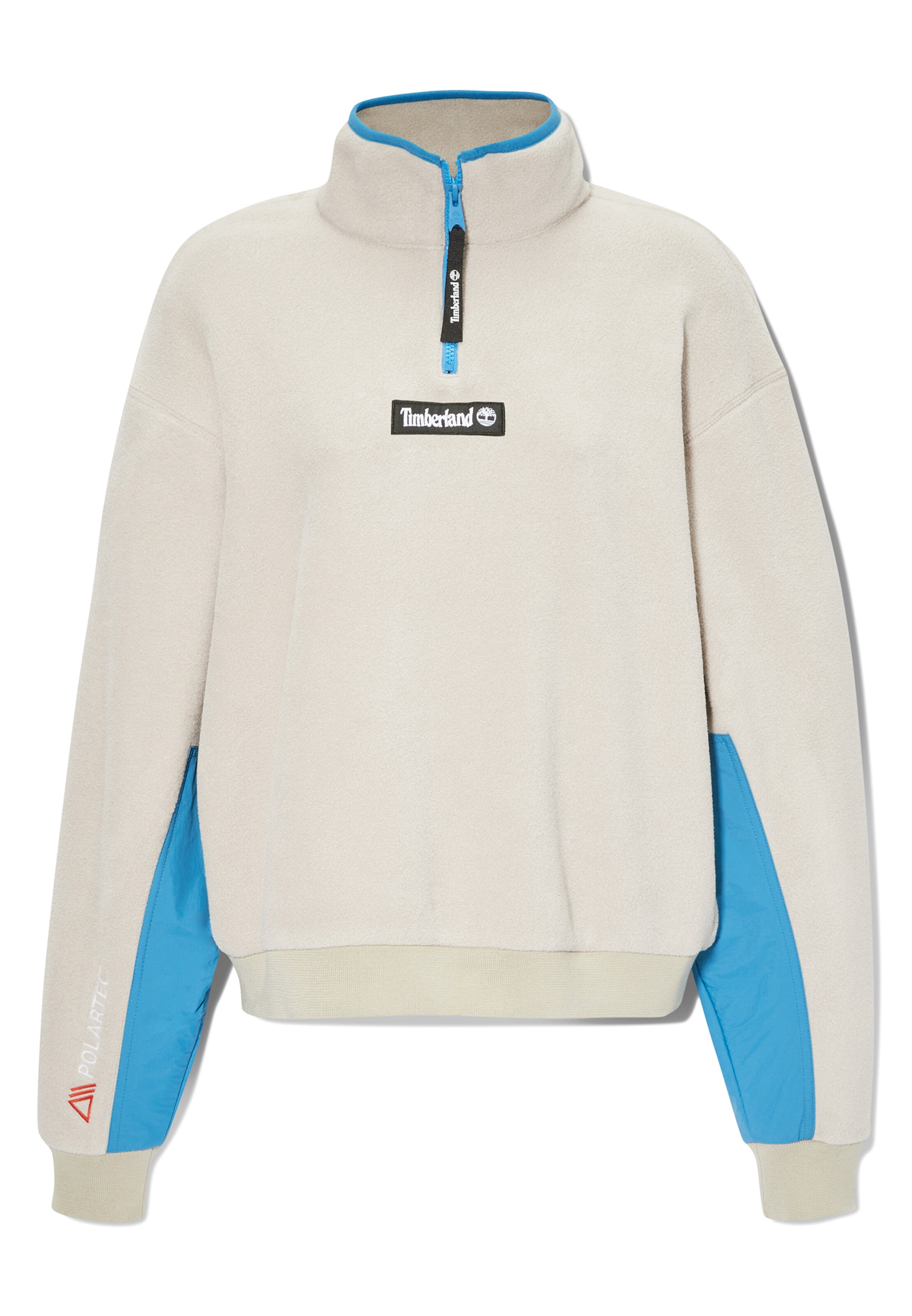 TIMBERLAND Sweatshirt 'Funnel' in Beige: Vorderseite