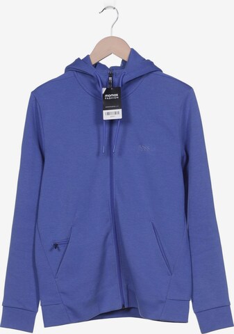 BOSS Sweatshirt & Zip-Up Hoodie in S in Blue: front