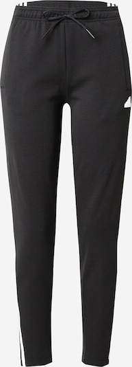 ADIDAS SPORTSWEAR Pantalon de sport en noir / blanc, Vue avec produit