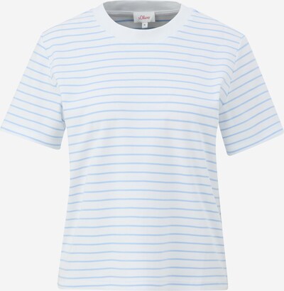 s.Oliver Shirt in blau / weiß, Produktansicht