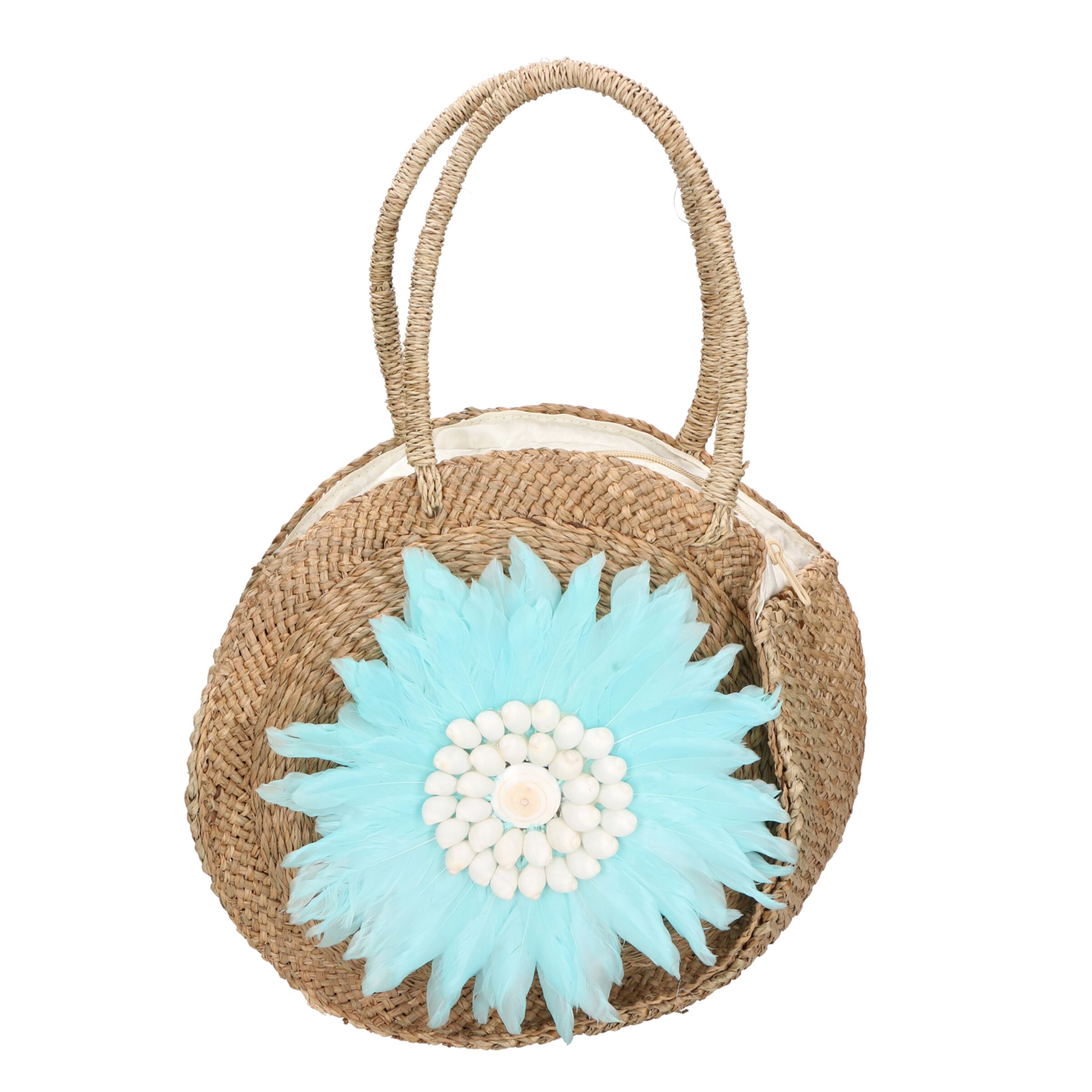Borsa a mano di Gave Lux in blu: frontale