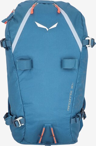 SALEWA Sports Backpack 'Randonnée' in Blue: front