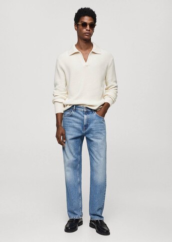 MANGO MAN Regular Jeans 'moby' in Blue