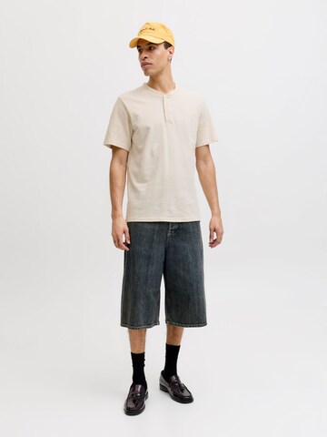 JACK & JONES T-shirt in Beige