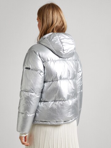 Pepe Jeans Jacke 'MORGAN' in Silber