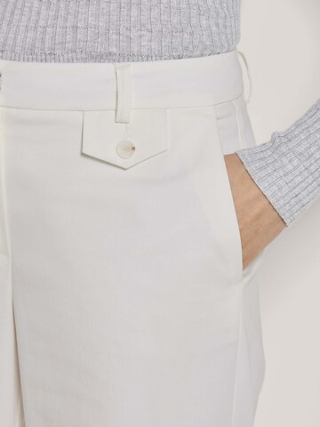 MADELEINE Wide Leg Hose in Weiß