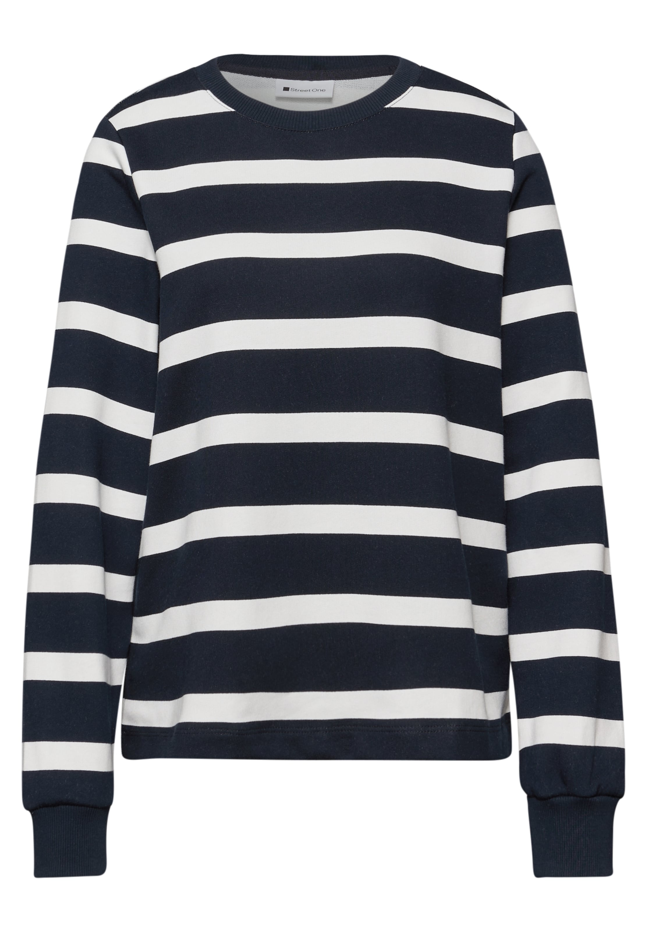 STREET ONE Sweatshirt in Blue: front