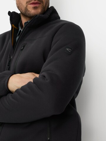 CAMEL ACTIVE Fleece Jacket in Black