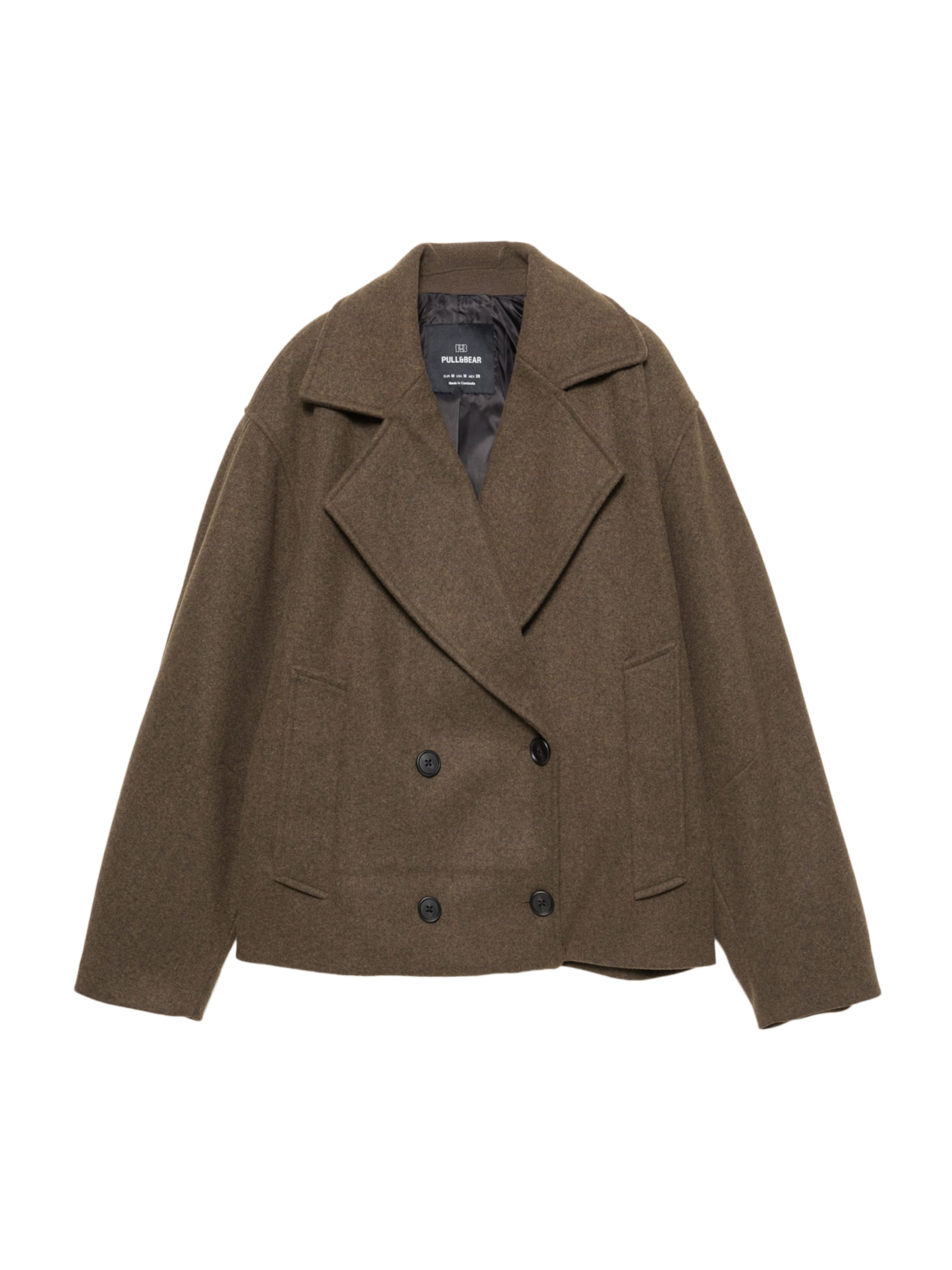 Pull&Bear Přechodná bunda - hnědá, Produkt