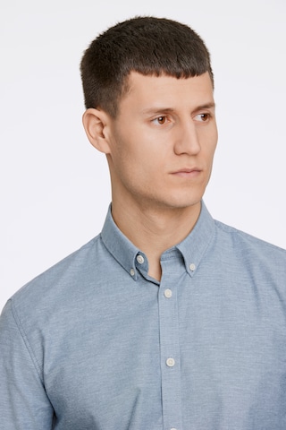 Lindbergh Slim Fit Hemd in Blau