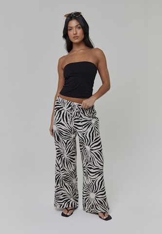 South Beach Wide leg Pants in Black