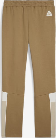 PUMA Regular Workout Pants 'Manchester City FtblArchive' in Beige