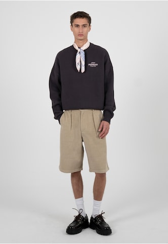 Sweat-shirt 'Vortex' Prohibited en marron