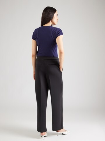 Calvin Klein Широкий Плиссированные брюки в Черный