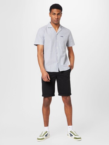 HUGO Regular Fit Hemd 'Ellino' in Blau