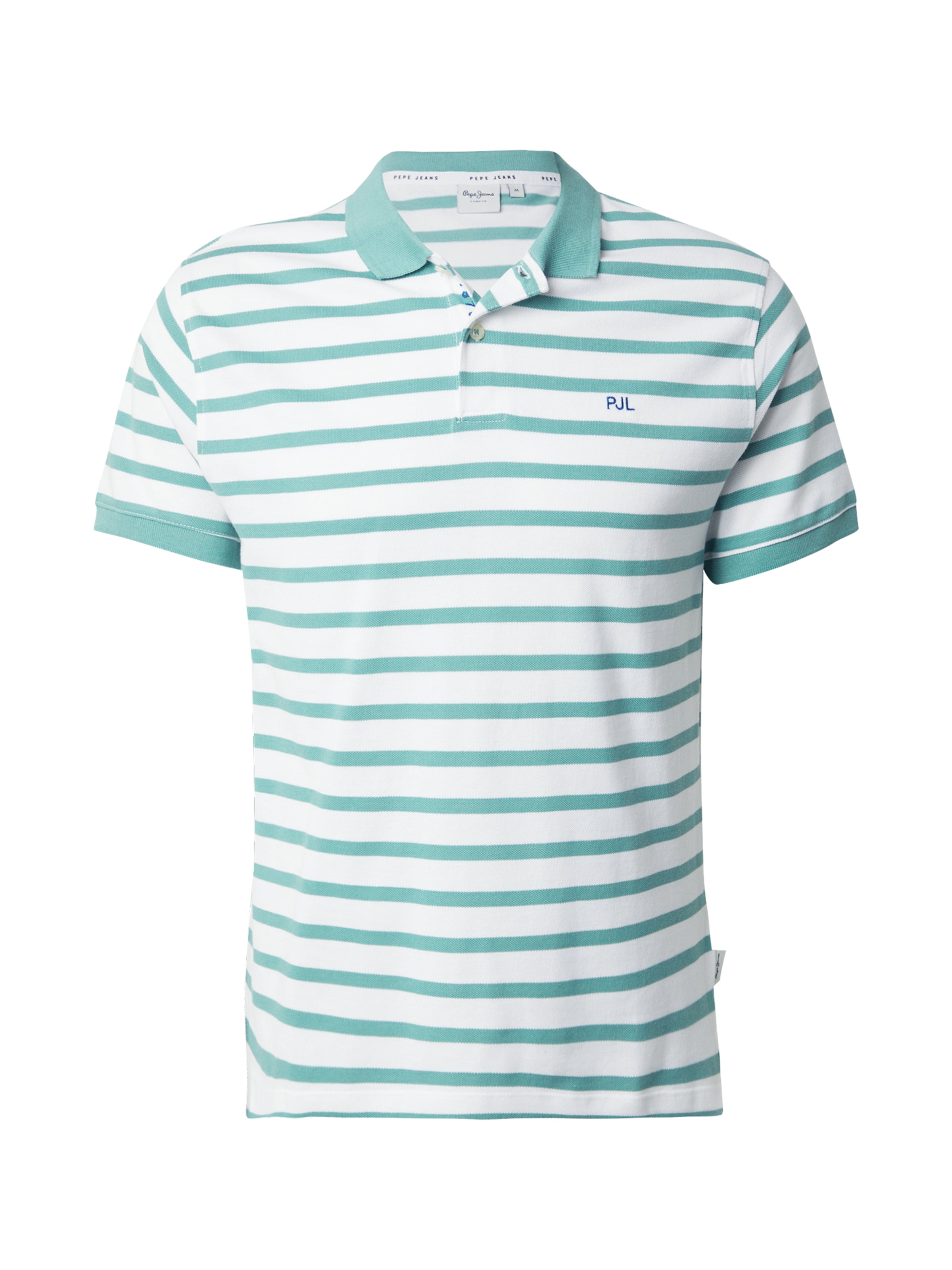 Pepe Jeans - Camiseta 'River' en verde: frente