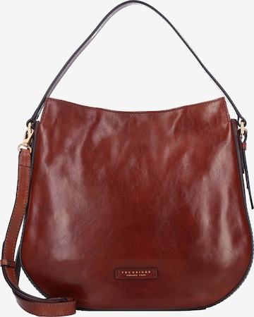 The Bridge Handbag 'Florentin' in Brown: front