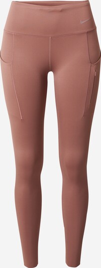 NIKE Pantalón deportivo en marrón castaño / gris, Vista del producto