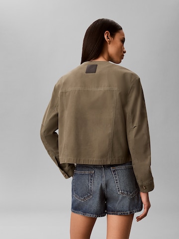 Calvin Klein Jeans Tussenjas in Groen