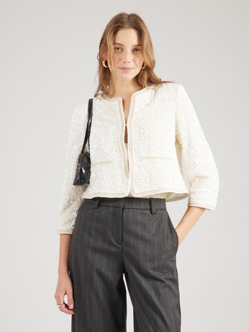 YAS Tussenjas 'YASBOW' in Beige: voorkant