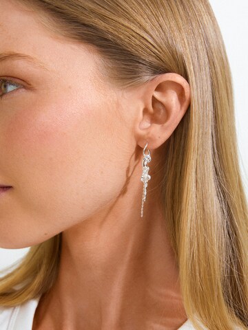 Pilgrim Earrings 'Maran' in Silver