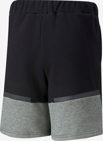 PUMA Regular Sportshorts in Schwarz