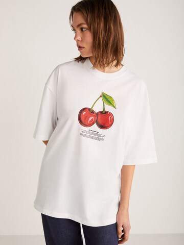 Grimelange Oversized shirt in Wit
