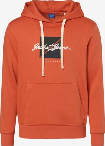 JACK & JONES Sweatshirt ' Wayne ' in Orange: predná strana