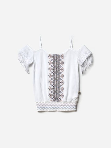 KOROSHI Pusero värissä valkoinen