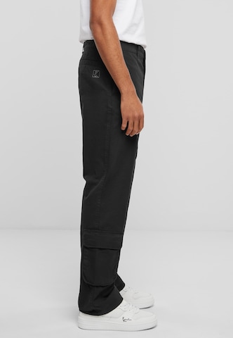 Regular Pantalon cargo Karl Kani en noir