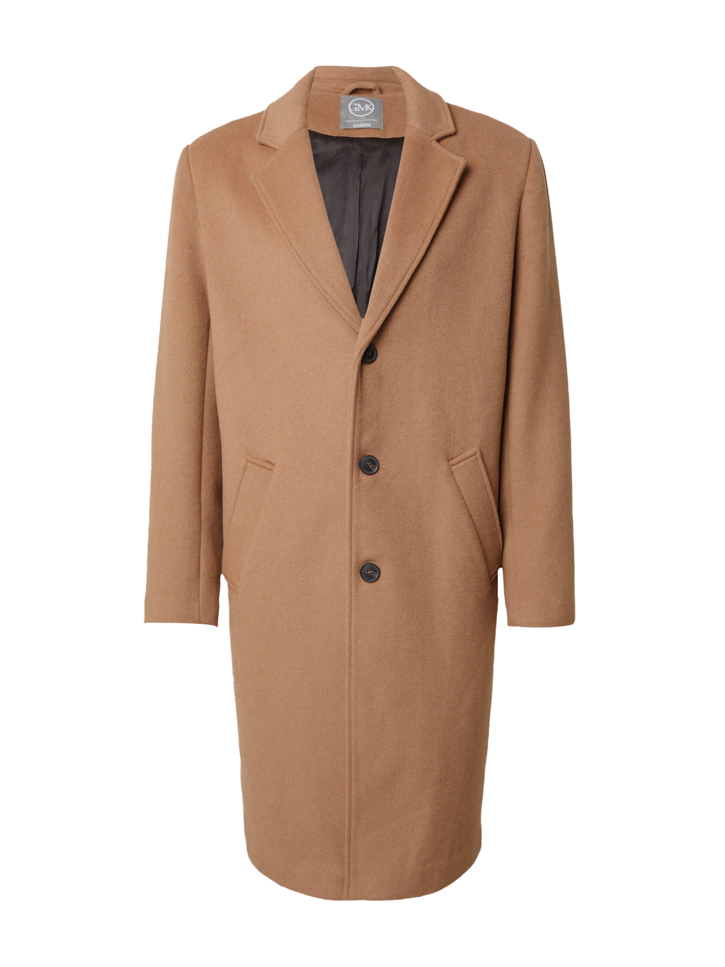 Guido Maria Kretschmer Men Between-Seasons Coat 'Jay' in Beige: front