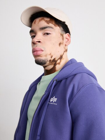 Veste de survêtement ALPHA INDUSTRIES en violet