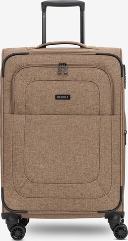Redolz Trolley 'Essentials 12' in Braun: Vorderseite