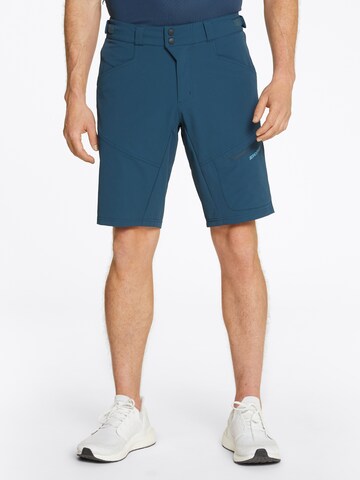 ZIENER Regular Shorts 'NELAT' in Blau: predná strana