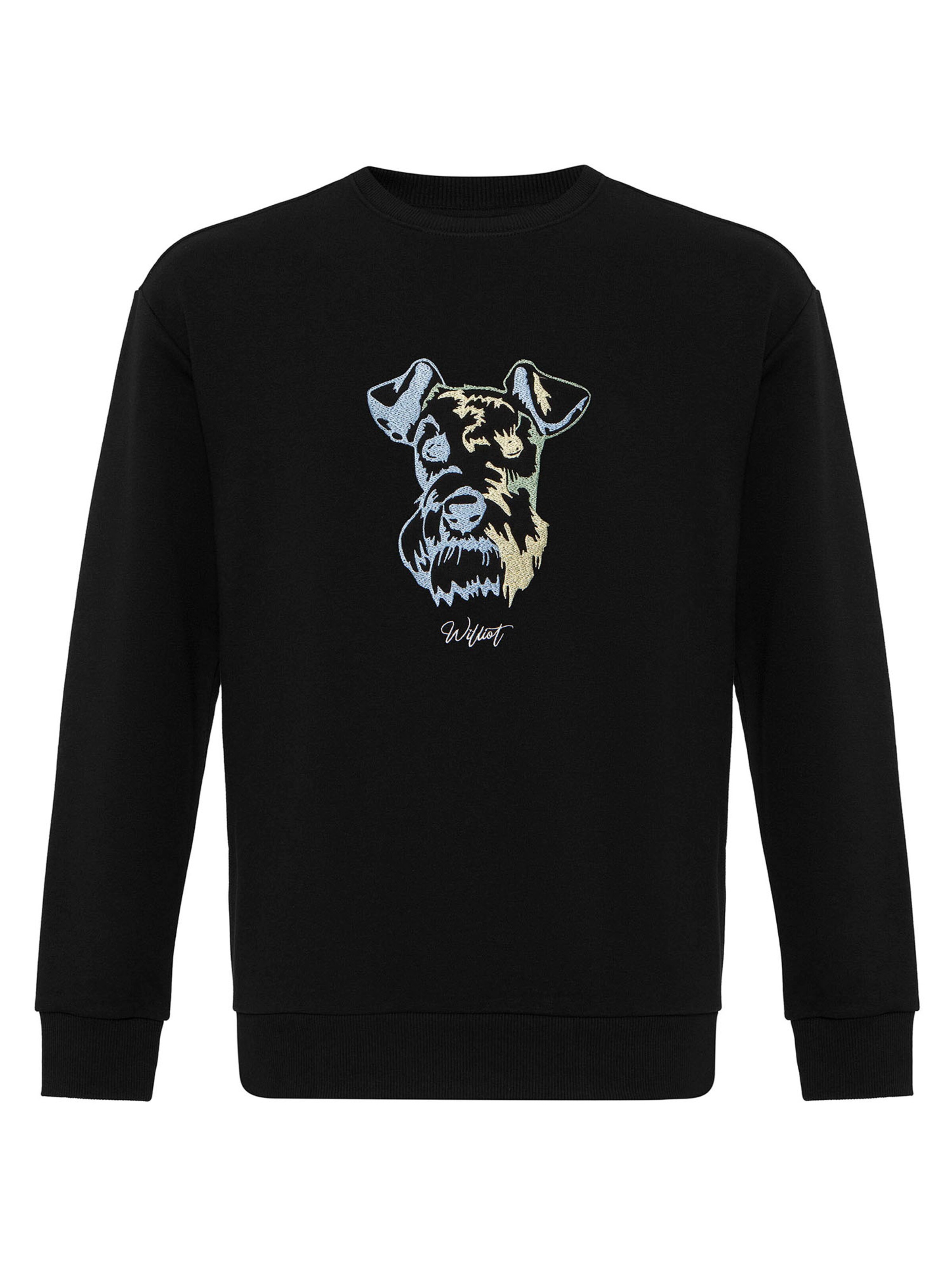 Williot Μπλούζα φούτερ σε μαύρο: μπροστά